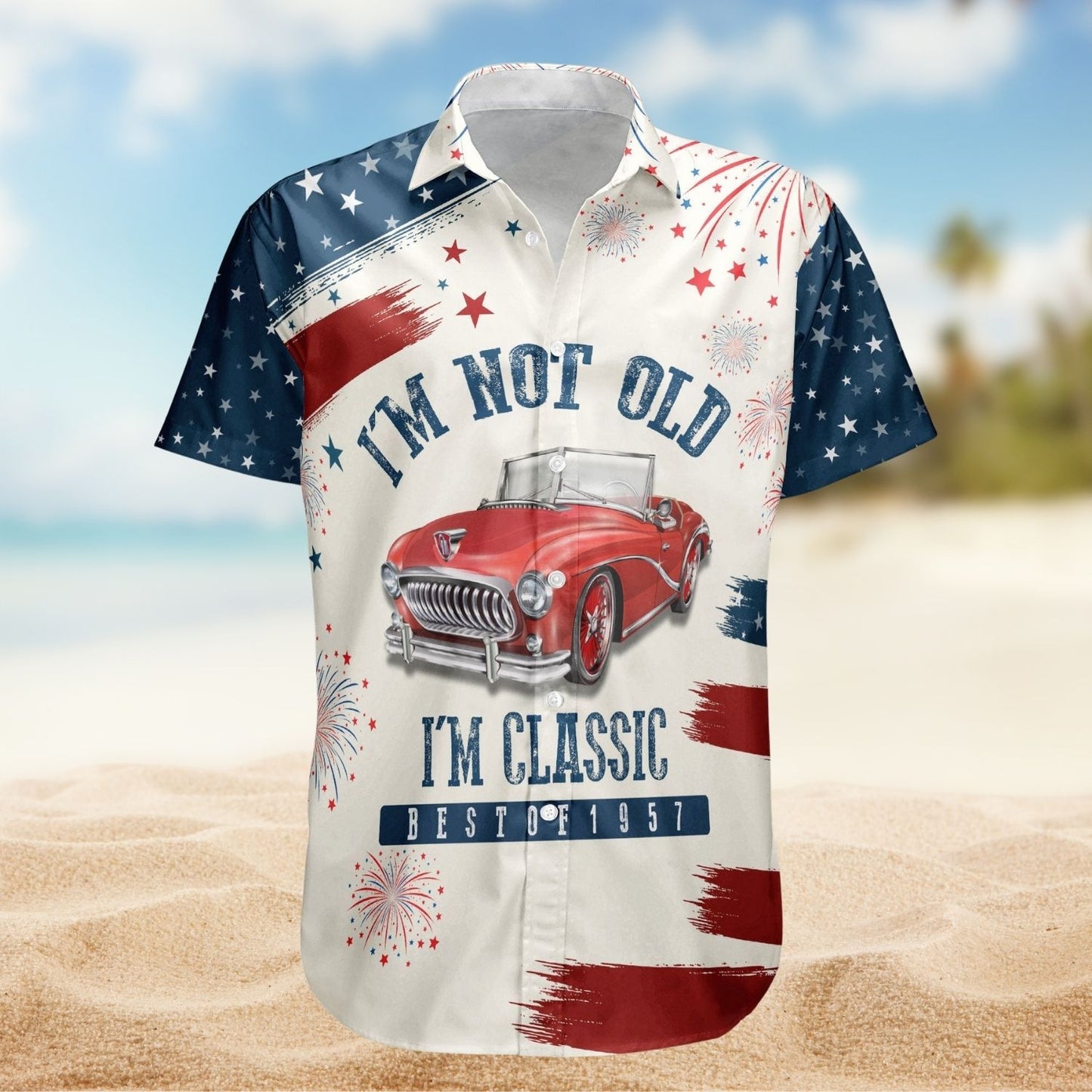 Custom Photo Aloha Shirt – I'm Not Old - Personalized Photo Hawaiian Shirt