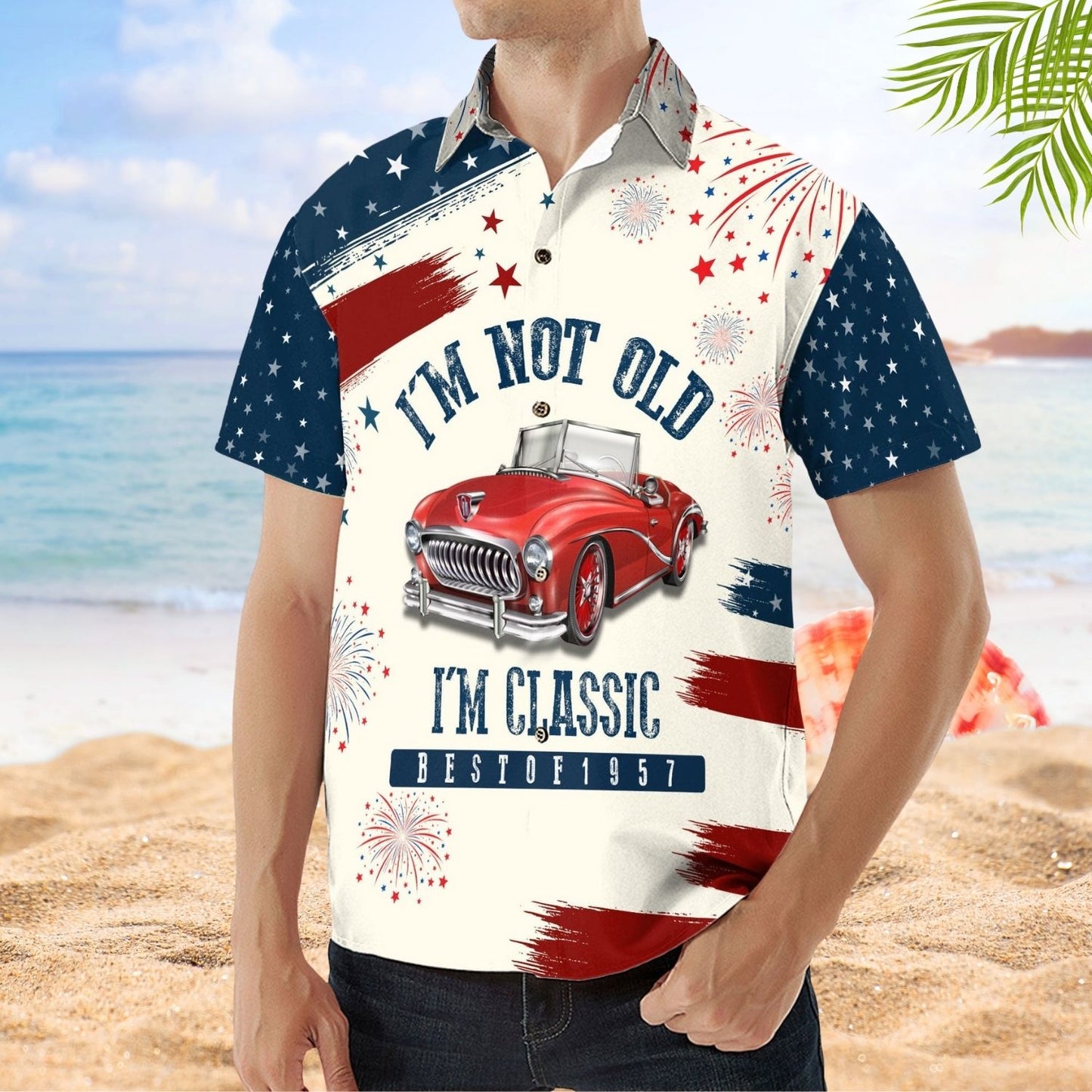 Custom Photo Aloha Shirt – I'm Not Old - Personalized Photo Hawaiian Shirt