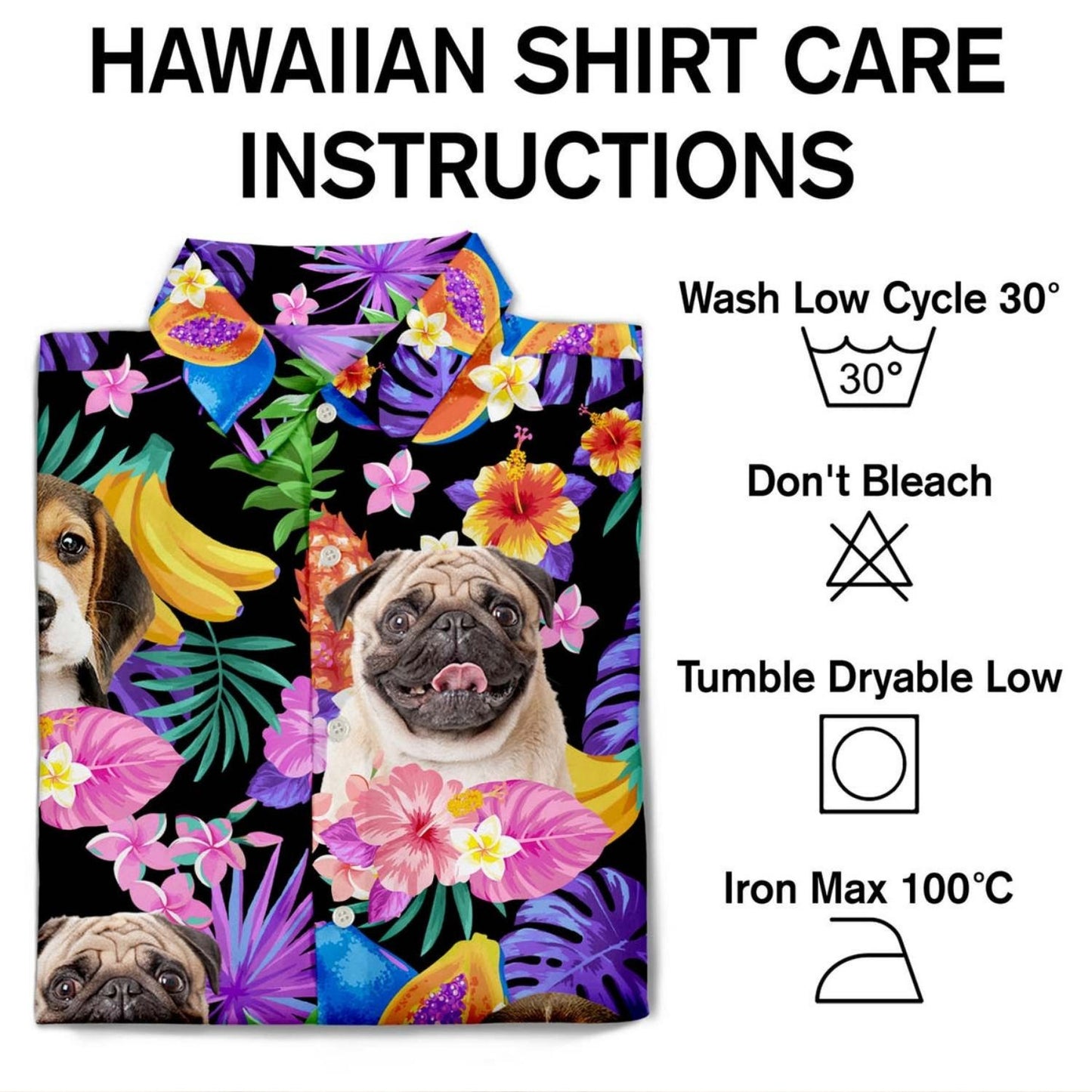 Custom Aloha Shirt – Custom Photo Funny Family Pet Tropical - Gift For Pet Lovers, Dog Lovers, Cat Lovers - Personalized Custom Hawaiian Shirt