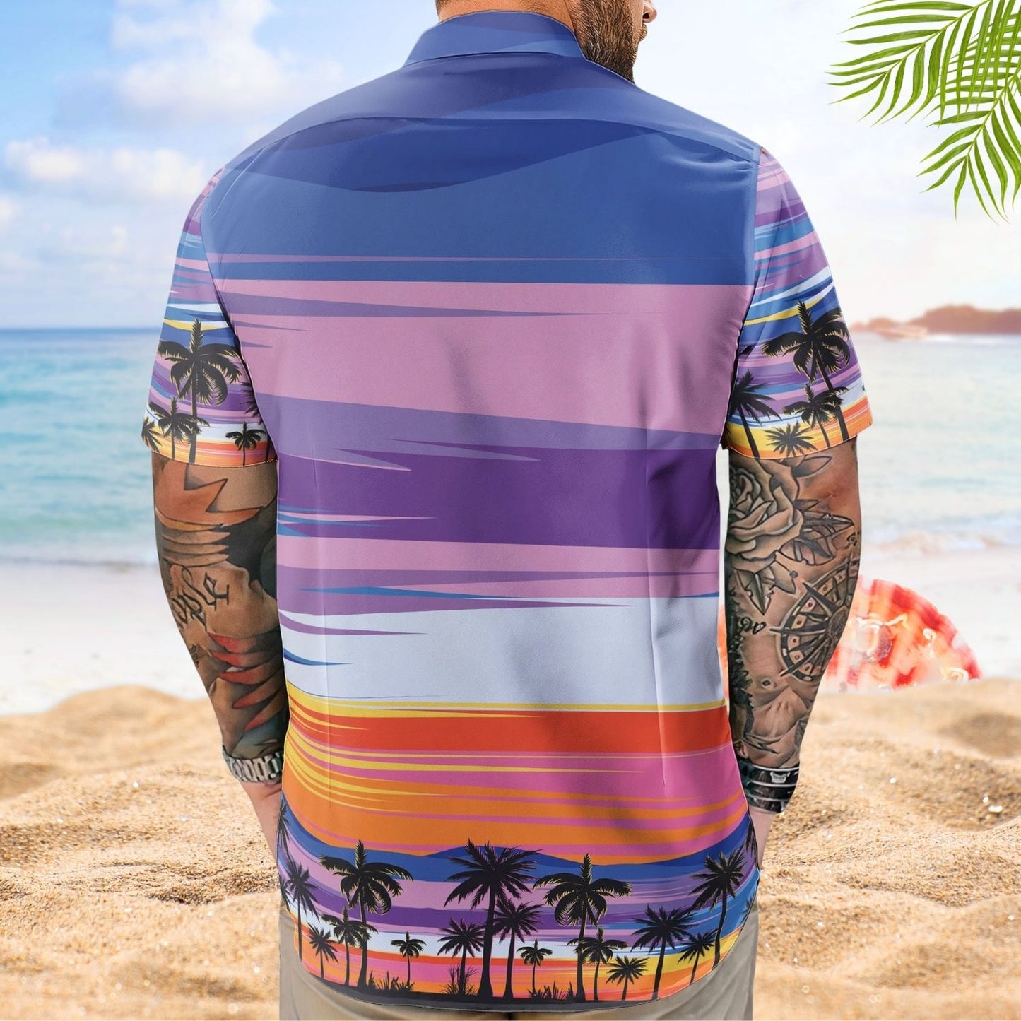 Custom Photo Aloha Shirt – Vacation With Family - Personalized Photo Hawaiian Shirt