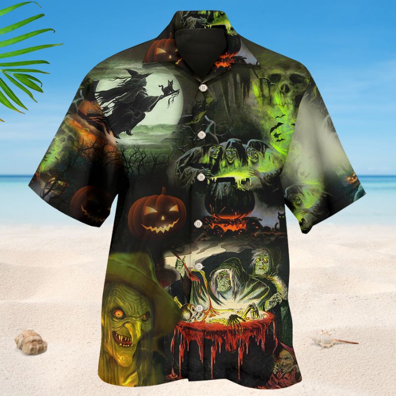 Halloween Witches Noticed You Style – Hawaiian Shirt