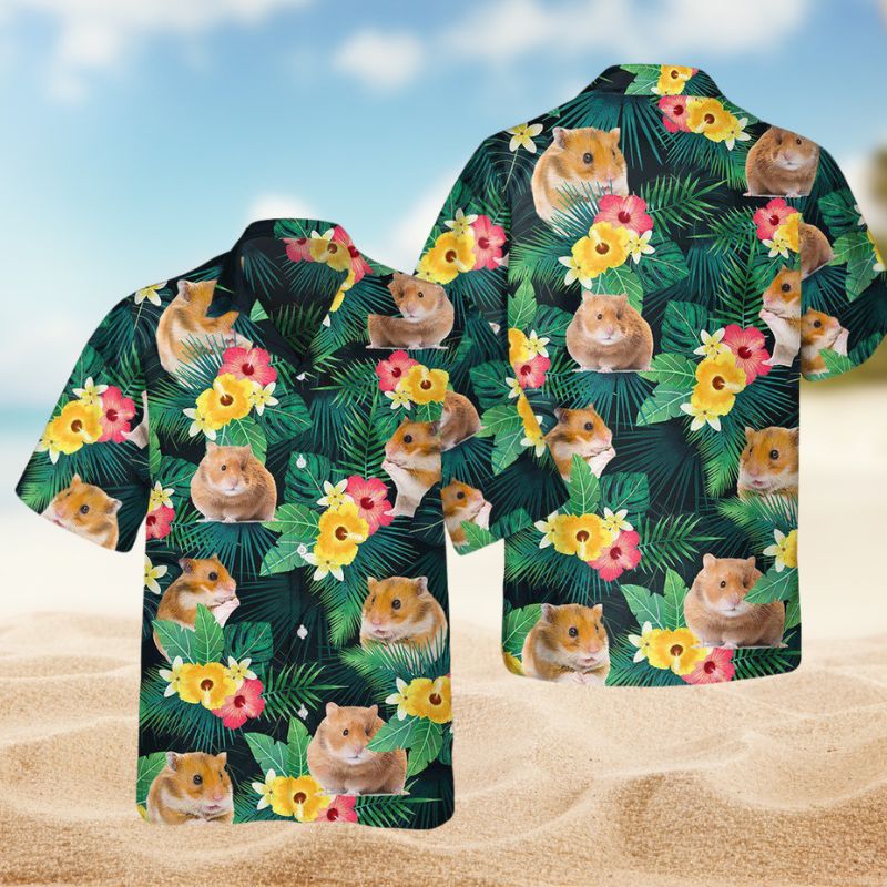Hamsters Tropical Summer Vibes Edition – Hawaiian Shirt