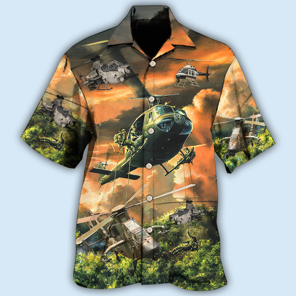Helicopter Cute Style – Hawaiian Shirt