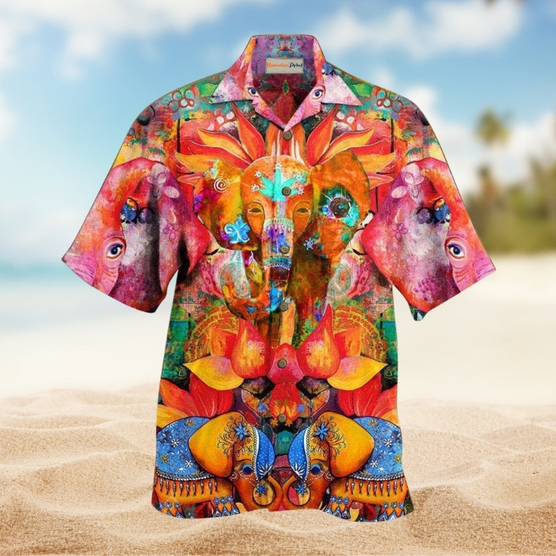 Hippie Elephant Amazing Limited Edition – Hawaiian Shirt