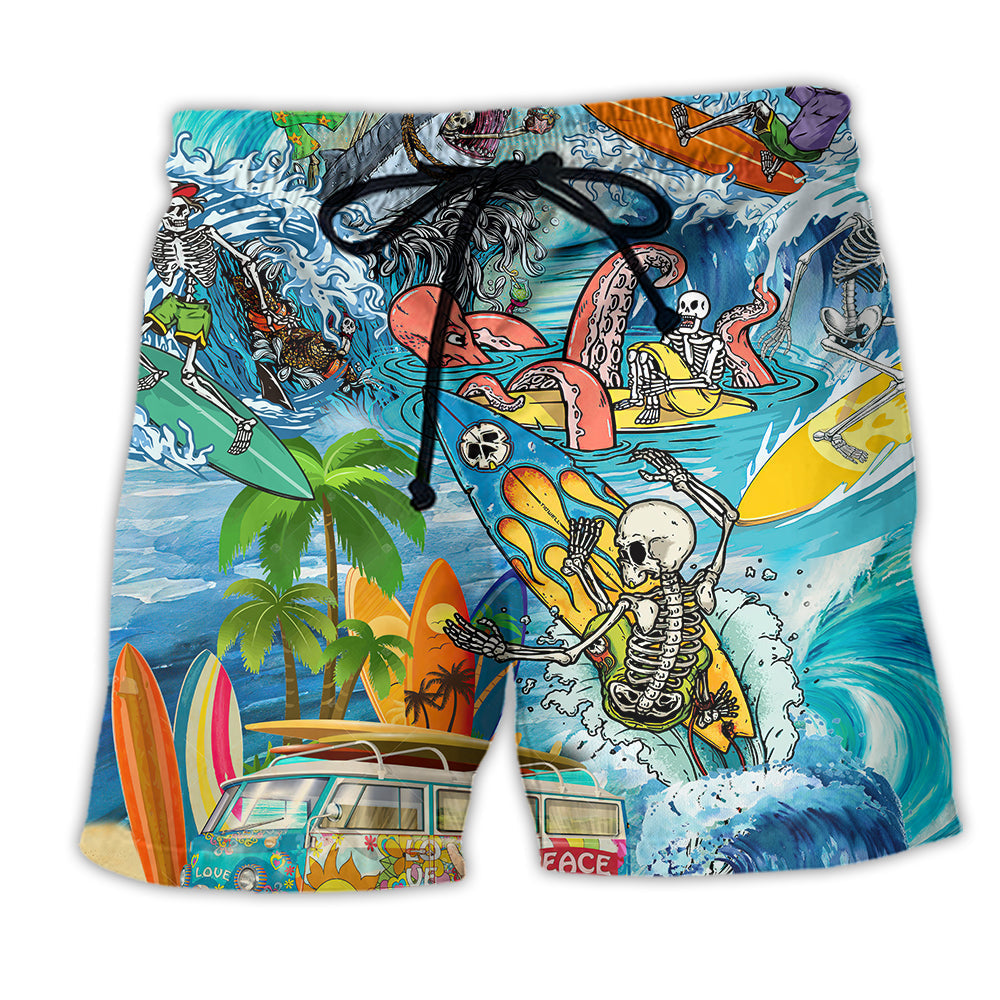 Hippie Live To Surf Free Spirit – Beach Short