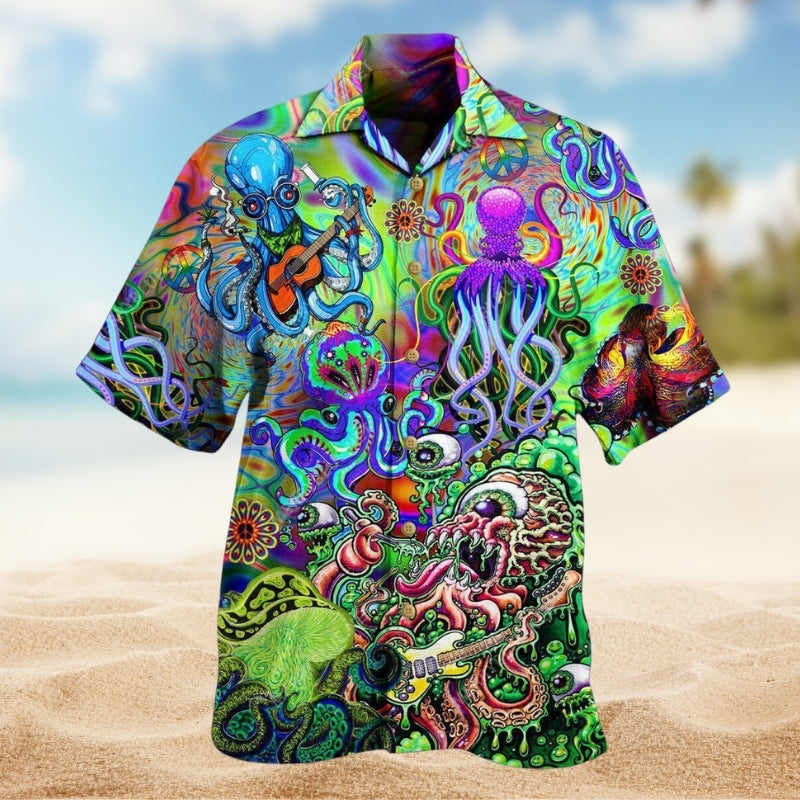 Hippie Peace Life Style Limited Edition 2 – Hawaiian Shirt