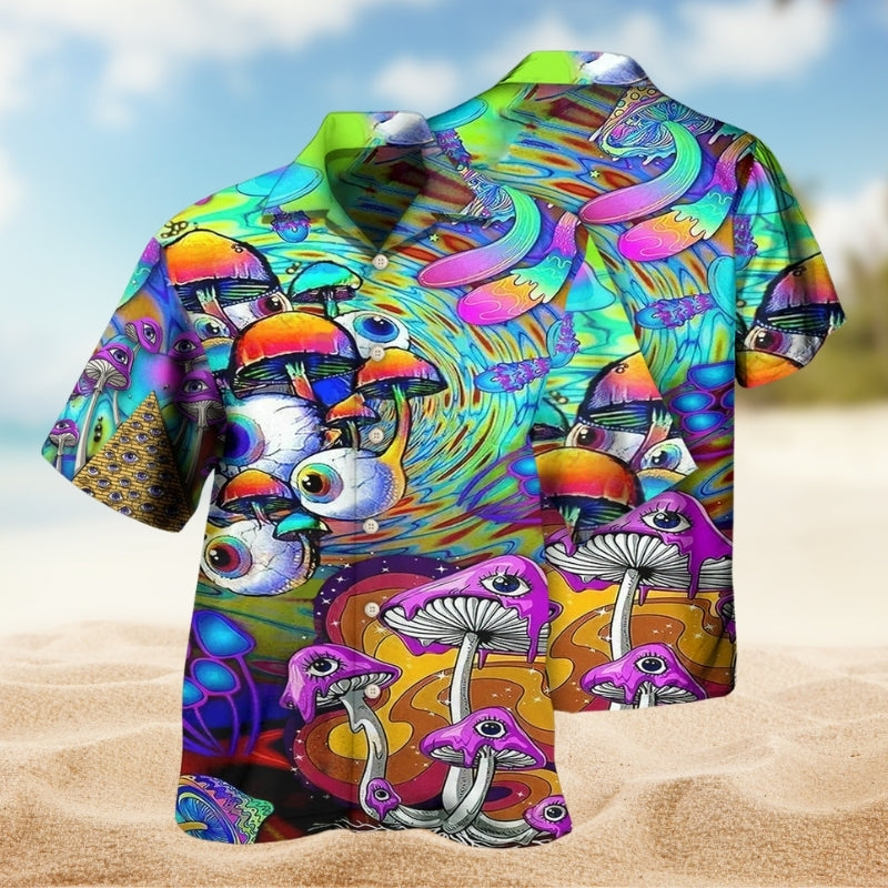 Hippie Peace Life Style Limited Edition Colorful – Hawaiian Shirt