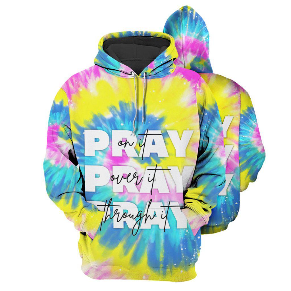 Hippie Pray On It - 3D Hoodie3