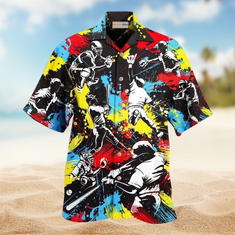 Hockey Retro Full Color Limited Edition – Hawaiian Shirt