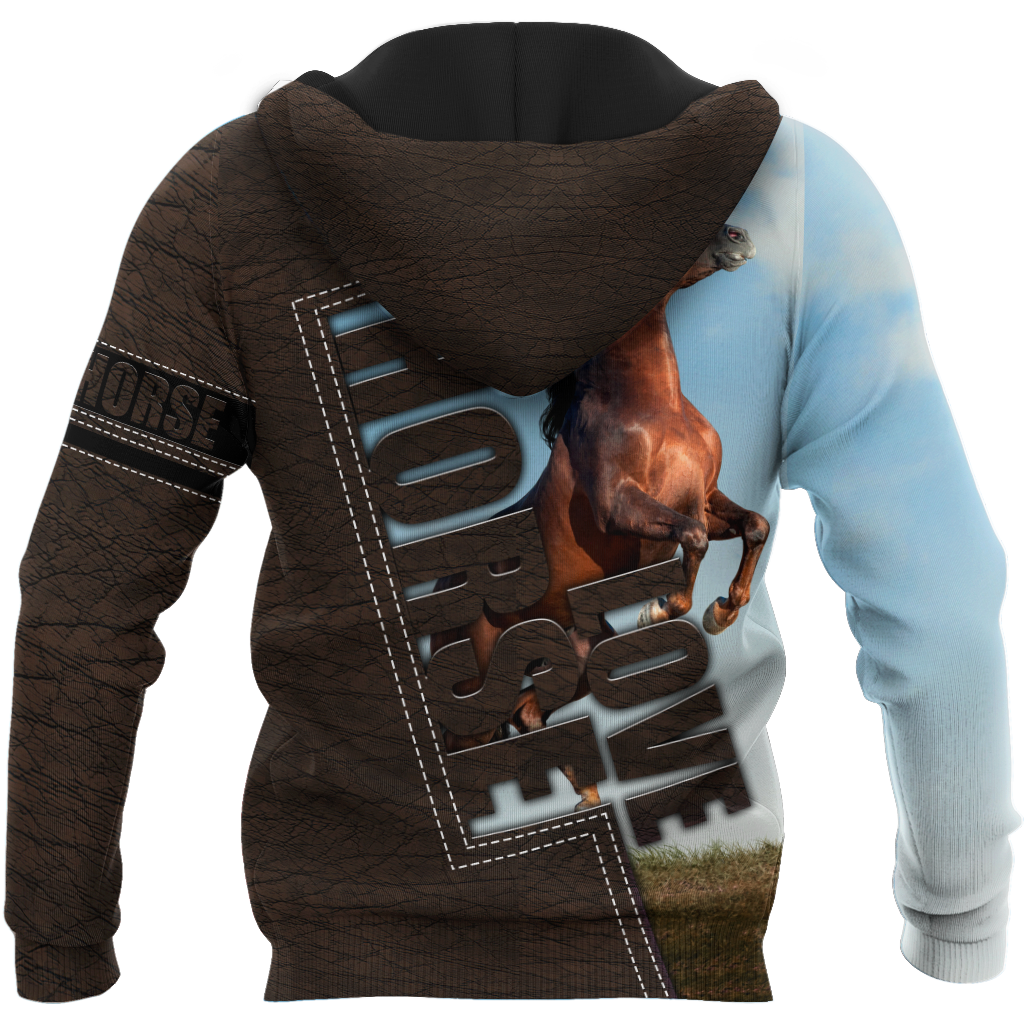 Horse Love 3D Printed Art – 3D Hoodie
