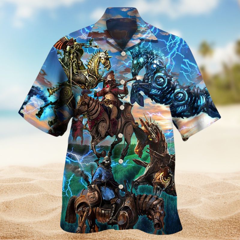 Horse Steampunk Mechanical Edition – Hawaiian Shirt