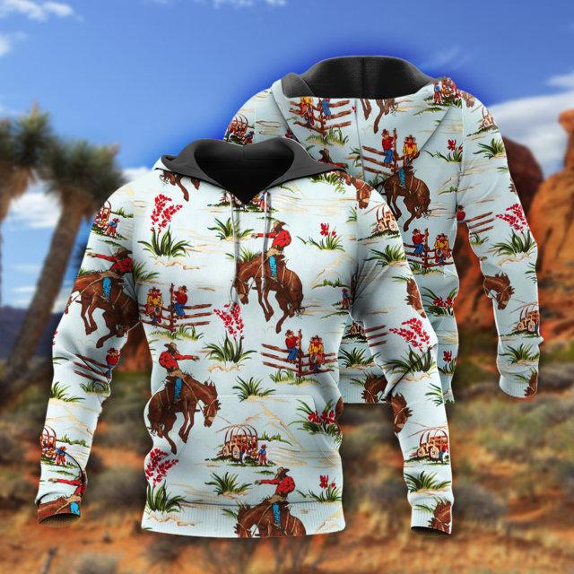 Horse Meadow Limited Art – 3D Hoodie