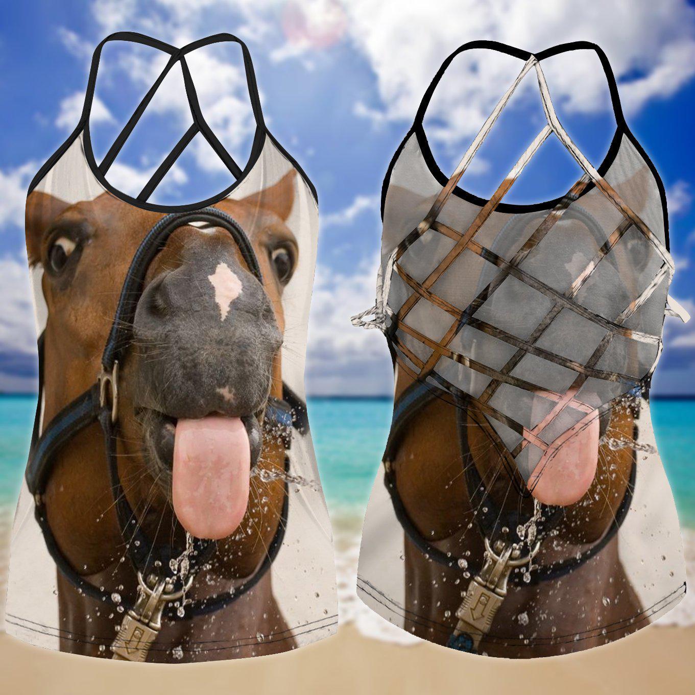 Horses Love Life Limited Edition 7 – Hollow Tank Top