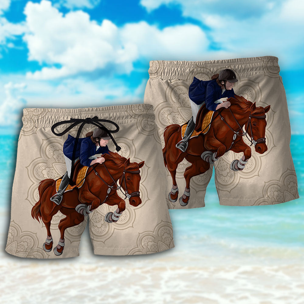 Horse Riding Adventure Lifestyle – Beach Short