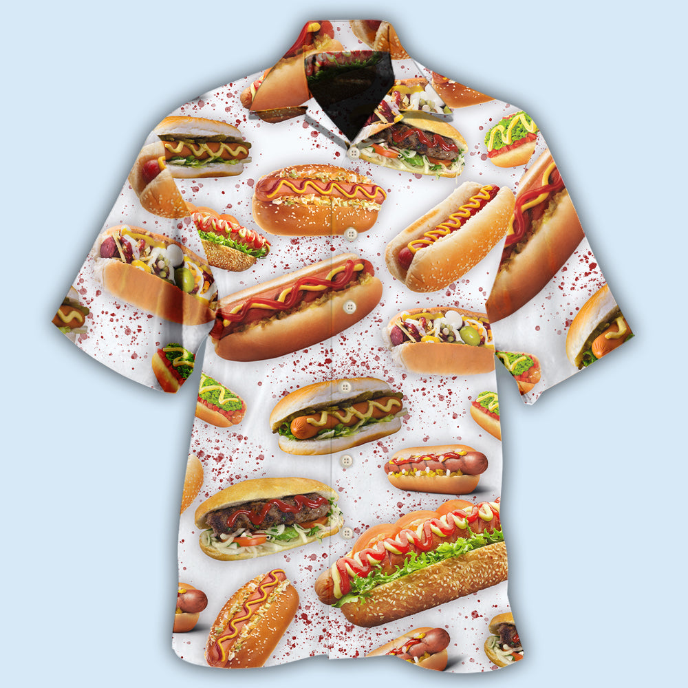 Hot Dog Basic Food Style – Hawaiian Shirt