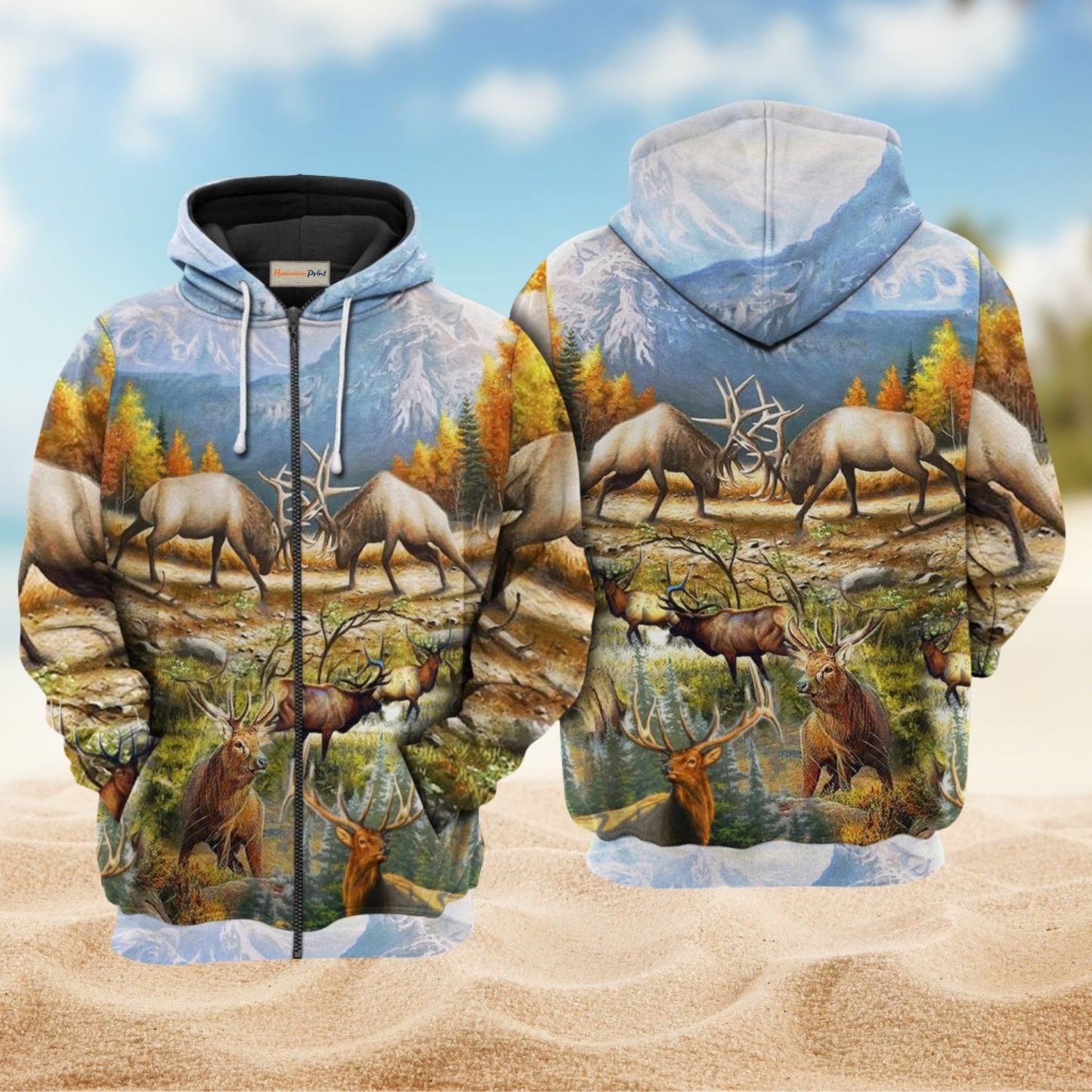 Hunting Deer Is My Life - 3D Hoodie