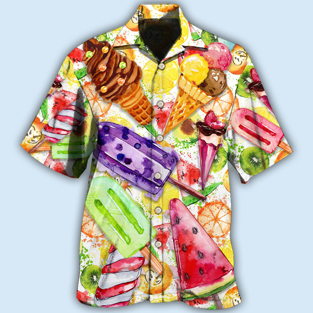 Ice Cream Colorful Style – Hawaiian Shirt