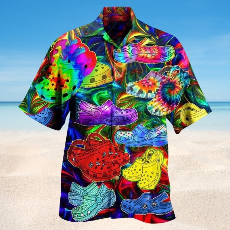 If You Aint Crocin You Aint Rockin Edition – Hawaiian Shirt