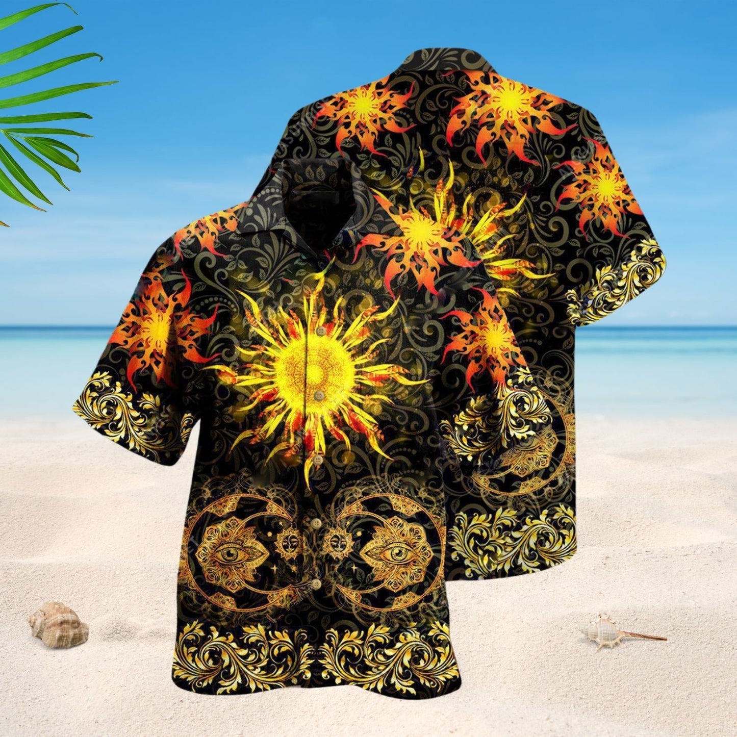 Mandala Sun Inspirational Art – Hawaiian Shirt