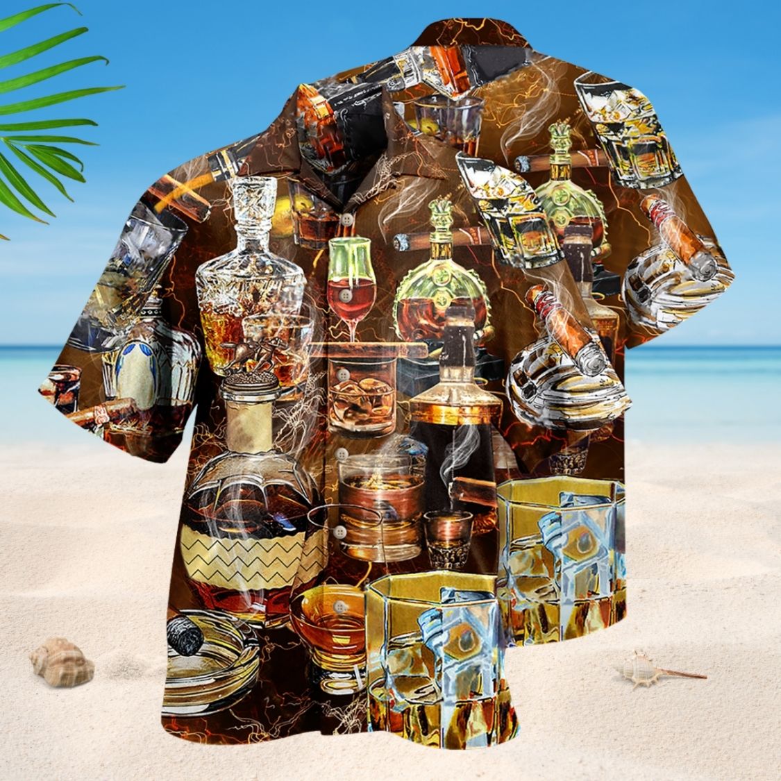 Happiness Is Whisky Fun – Hawaiian Shirt