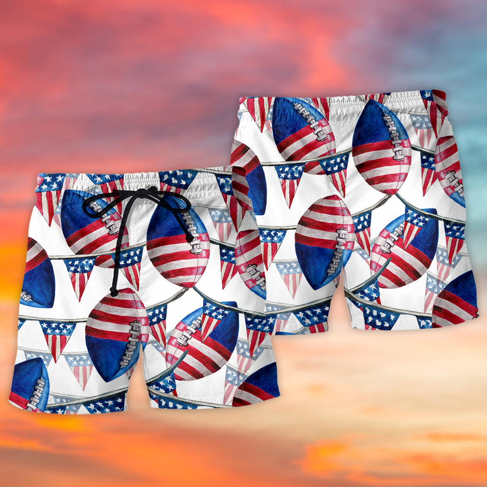 Classic Independence Day American Style - Beach Short
