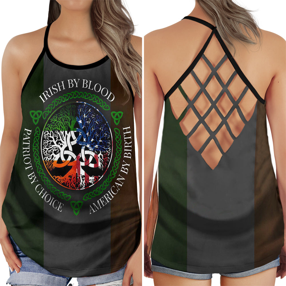 Irish Strong By Blood Pride - Hollow Tank Top