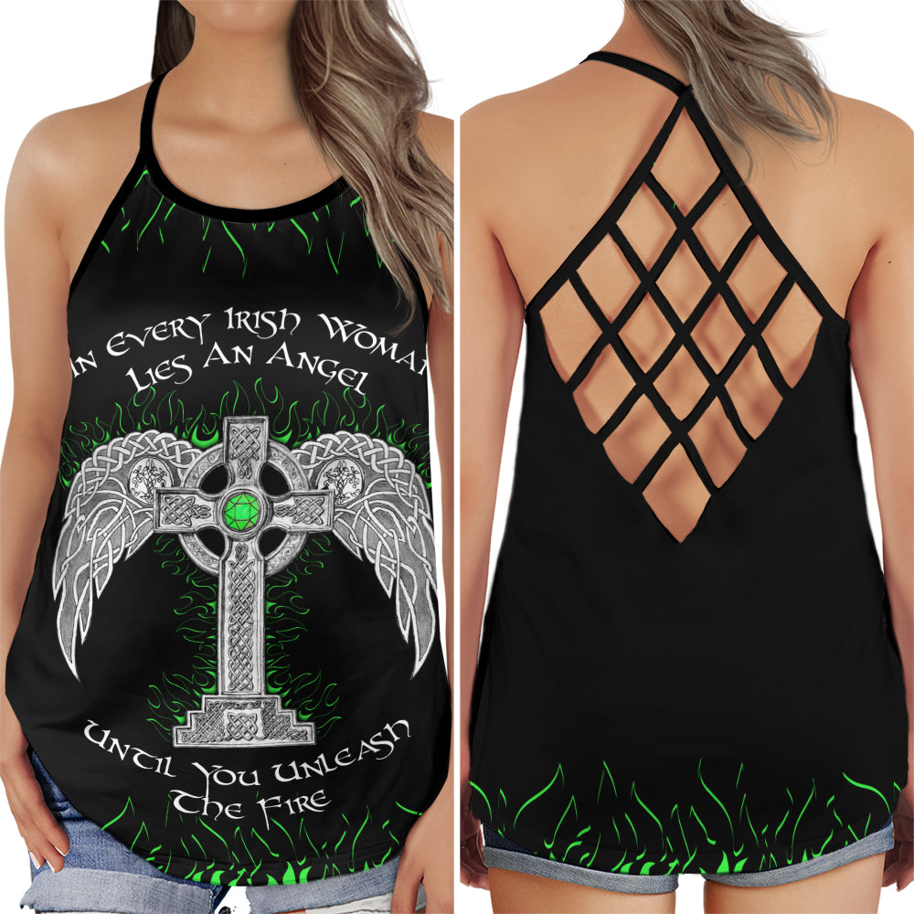 Irish Strong In Every Heart - Hollow Tank Top