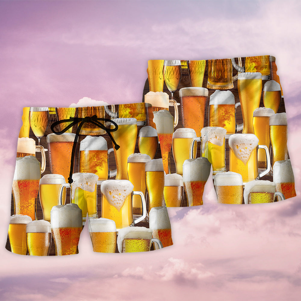Beer It’s Time For Beer Fun – Beach Short