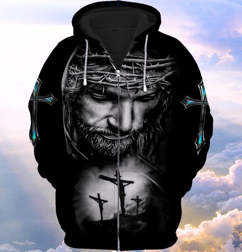Jesus My God Faith Quote – 3D Hoodie