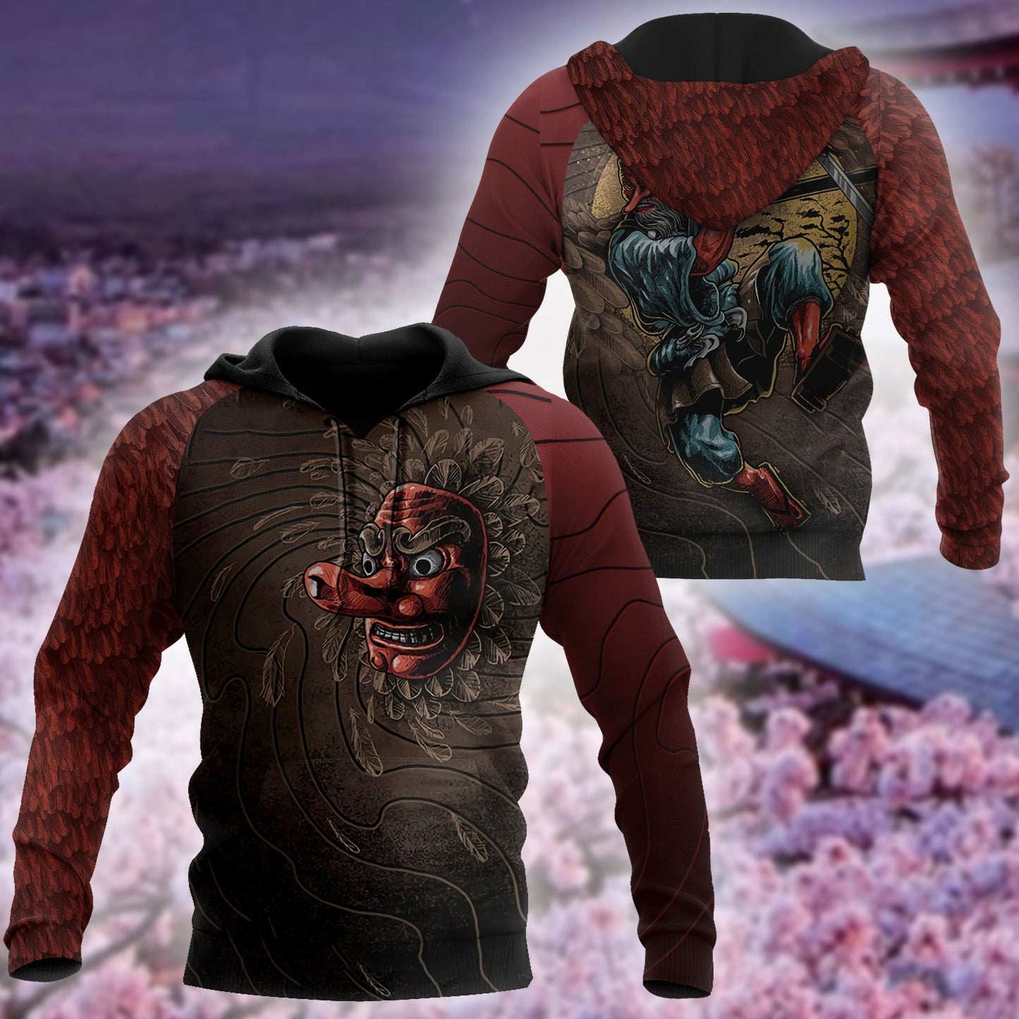 Japanese Tattoo Art – 3D Hoodie