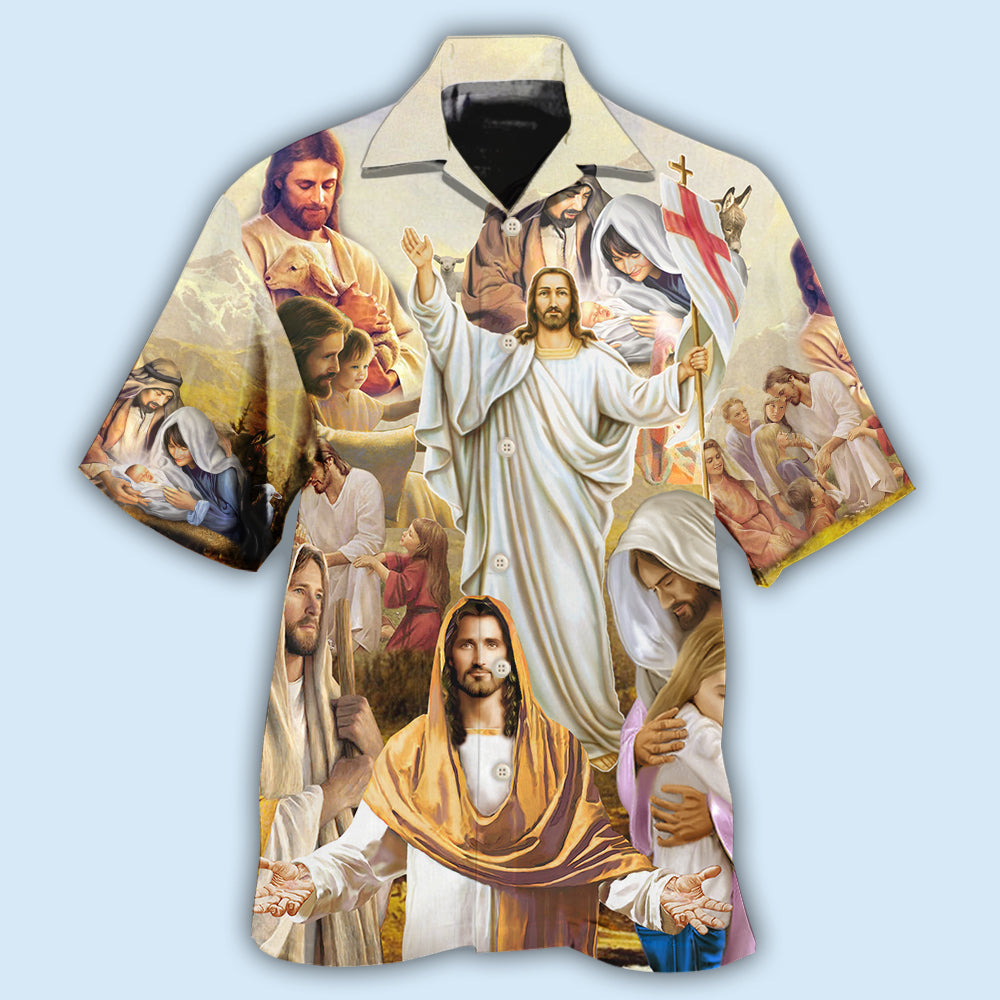 Jesus Is My Savior Inspirational Style – Hawaiian Shirt