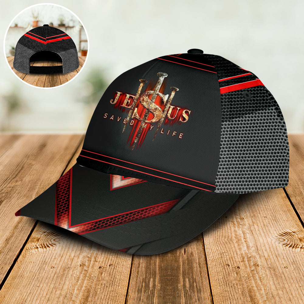 Jesus Saved My Life - Classic Cap - Owls Matrix LTD