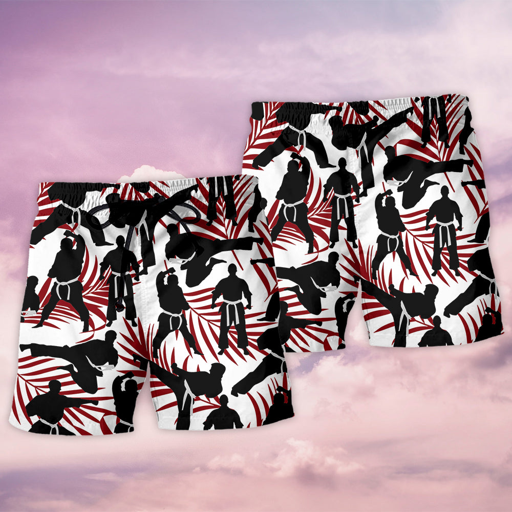 Karate Tropical Style Art – Beach Short