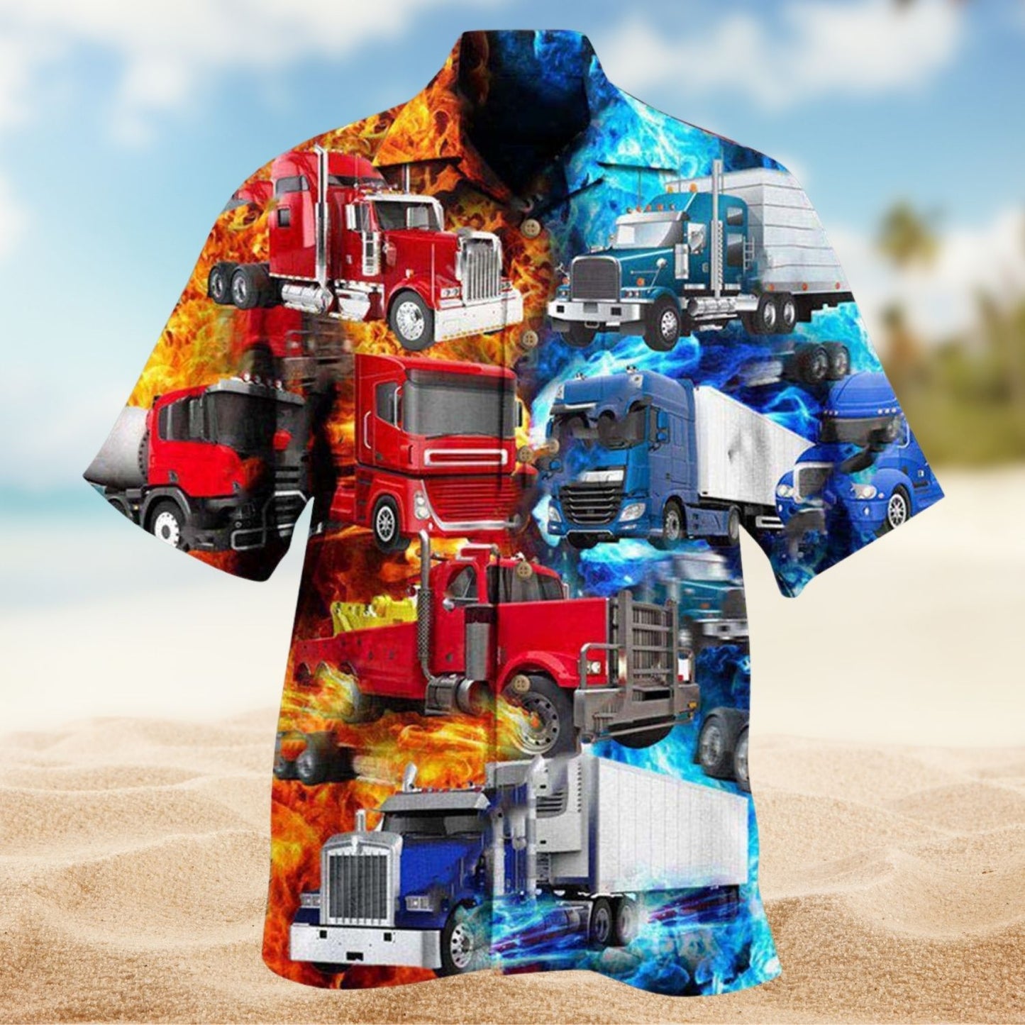 Keep On Trucking Driver Edition – Hawaiian Shirt