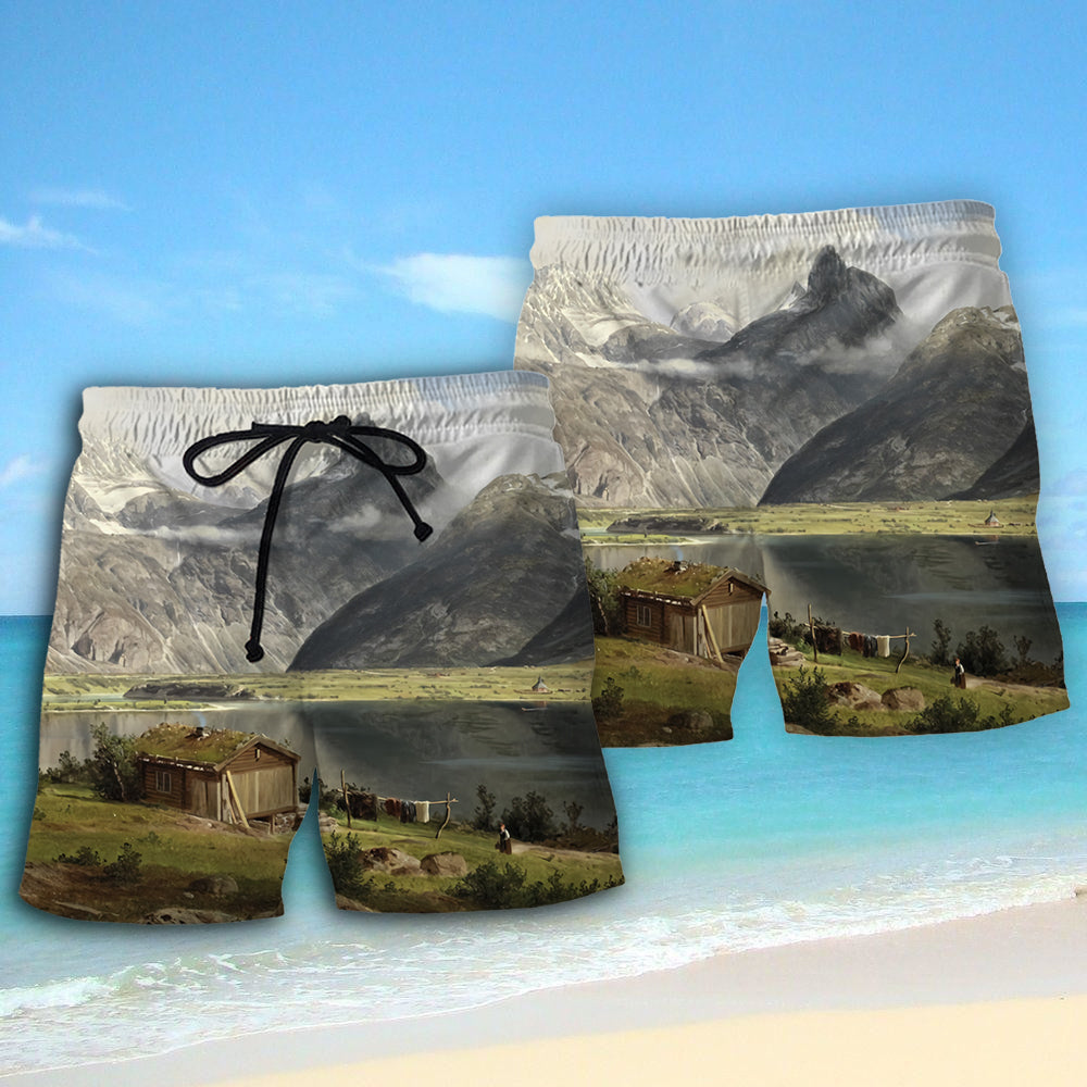 Beautiful Landscape Nature Love Life – Beach Short