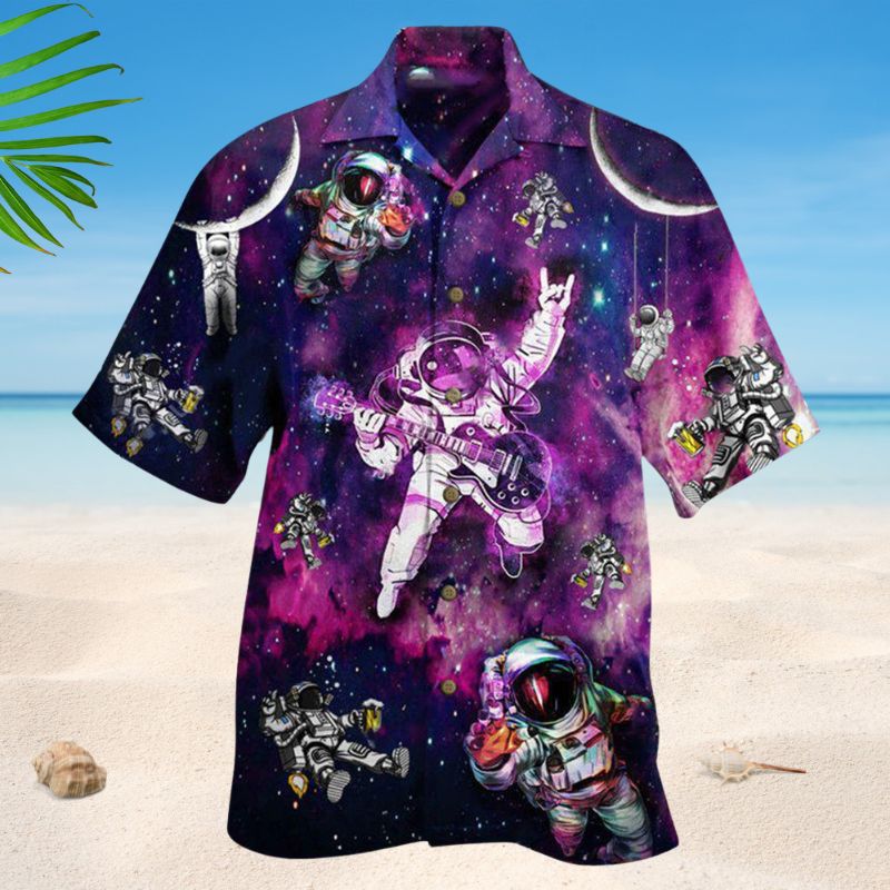 Lets Rock Astronaut Edition – Hawaiian Shirt