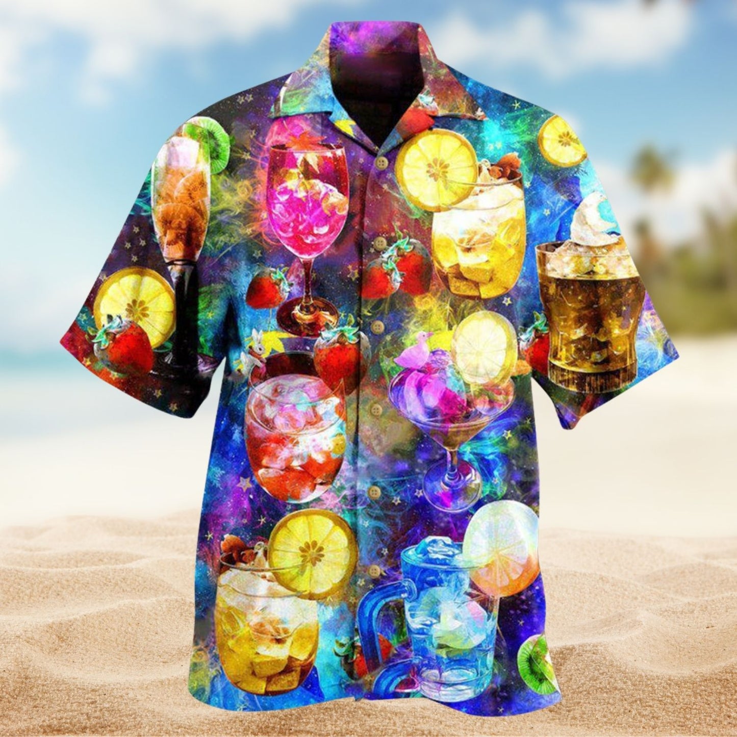 Life Is A Crazy Cocktail Mixture Edition – Hawaiian Shirt
