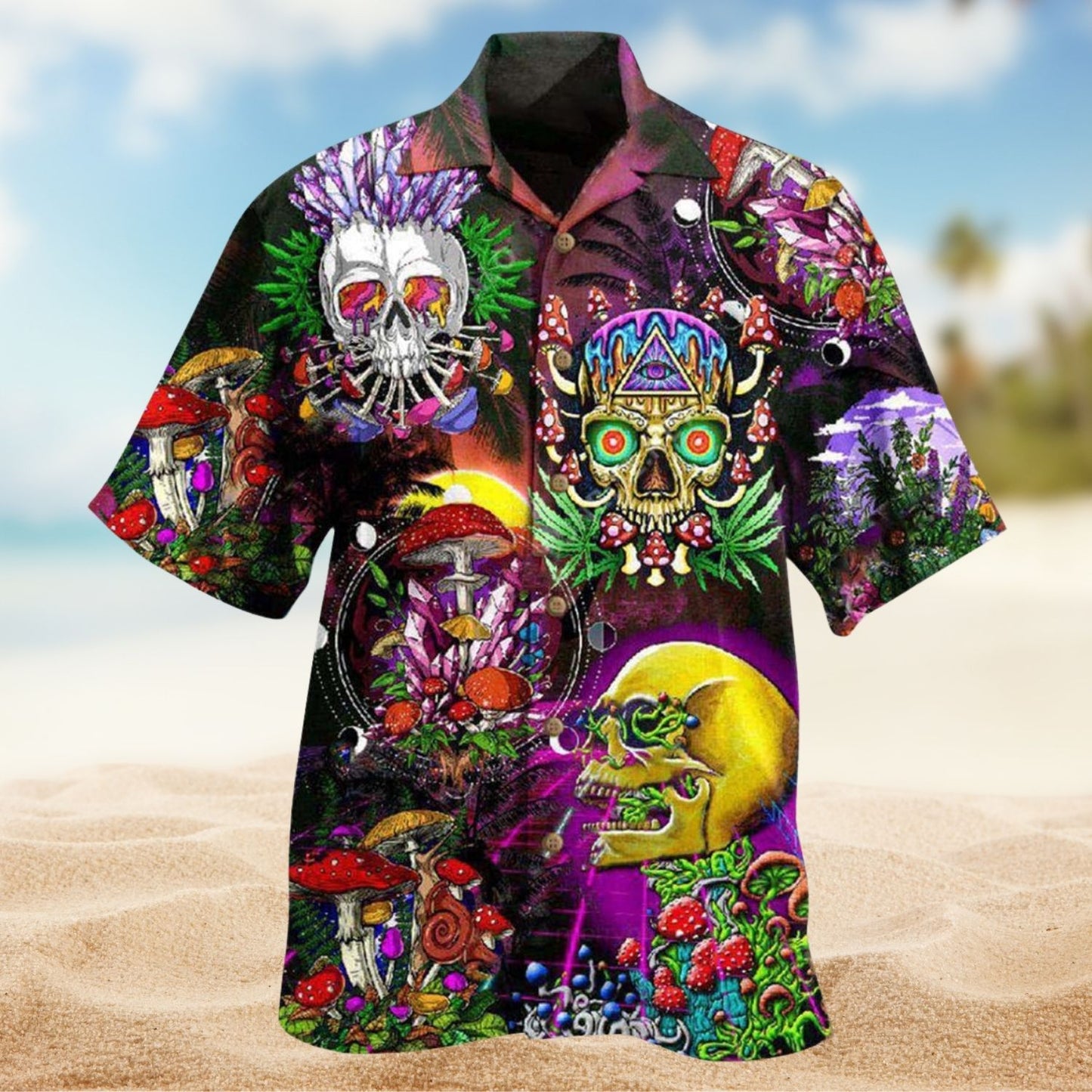 Life Is A Game Skull Edition – Hawaiian Shirt