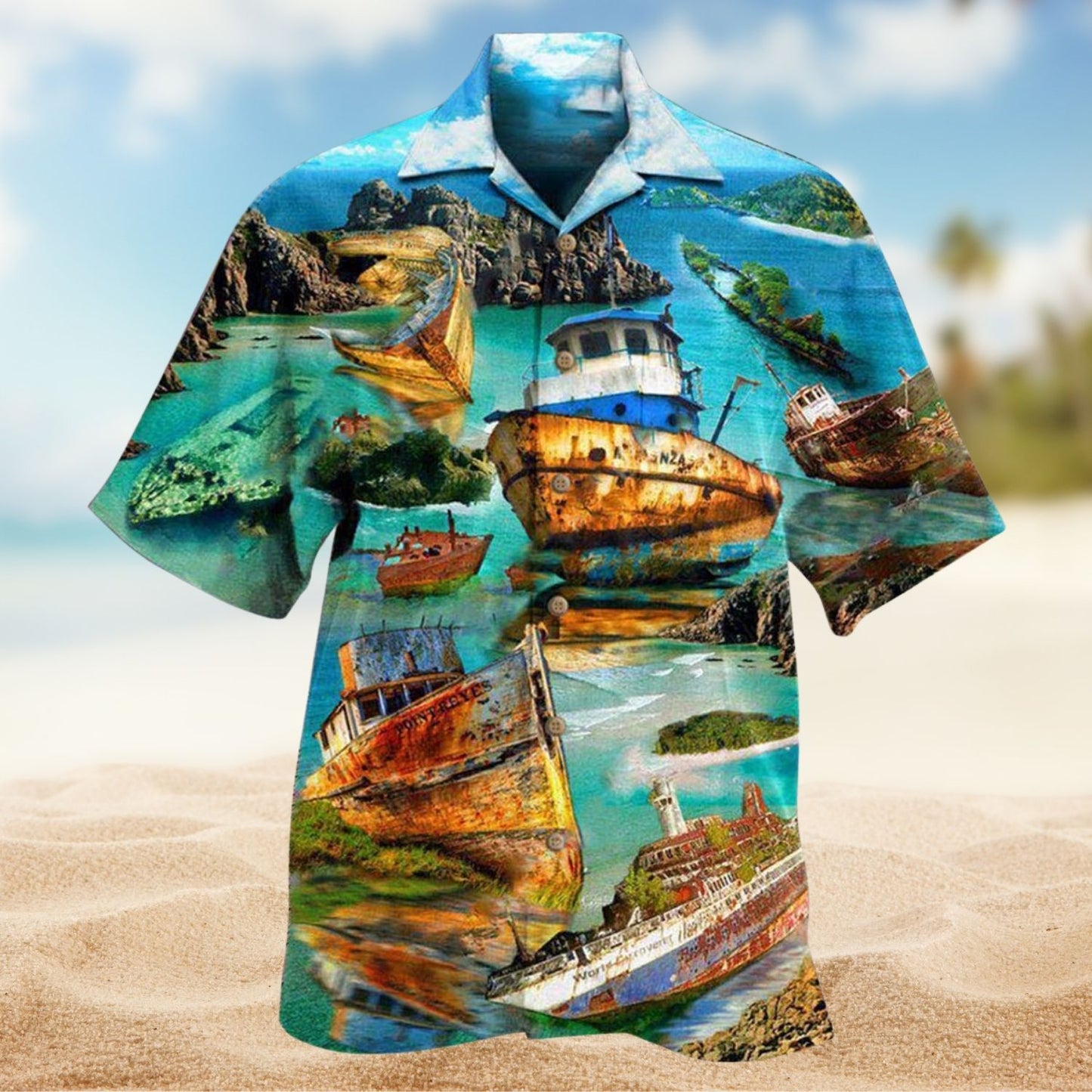 Life Is A Shipwreck Sing In The Lifeboat Edition – Hawaiian Shirt