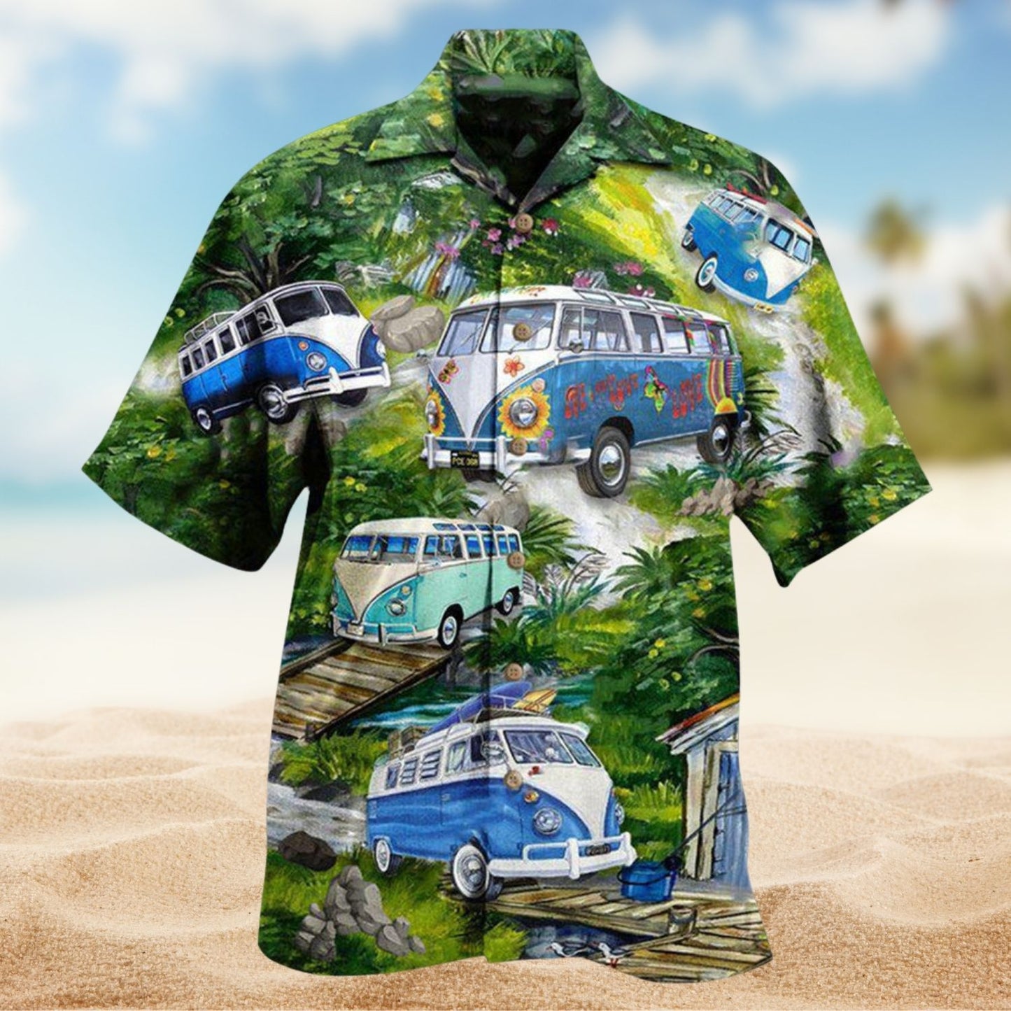 Life Is Best When You Are Camping Edition – Hawaiian Shirt