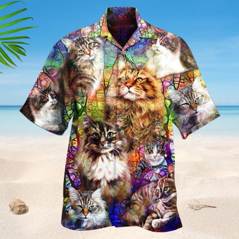 Life Is Better With A Cat Edition – Hawaiian Shirt
