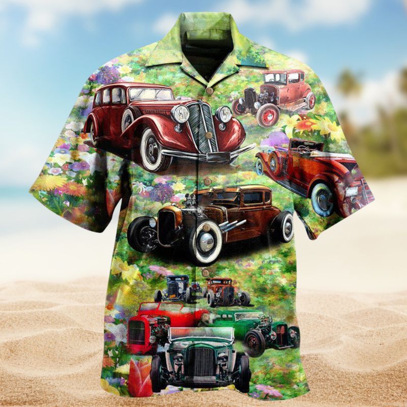 Life Is Too Short Drive Hot Rod Edition – Hawaiian Shirt