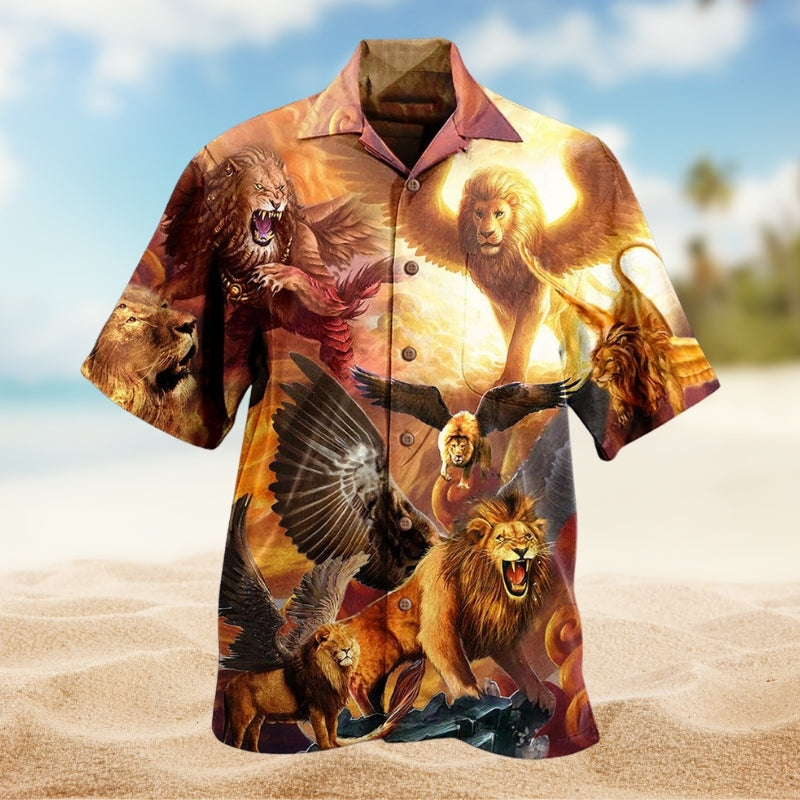 Lion Love Life Limited Edition – Hawaiian Shirt