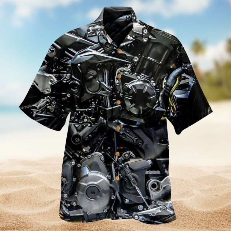 Live To Ride Motorcycle Edition – Hawaiian Shirt