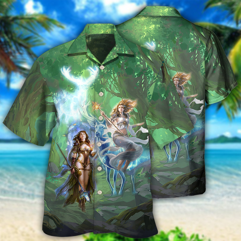 Believe In Magic Fantasy - Hawaiian Shirt