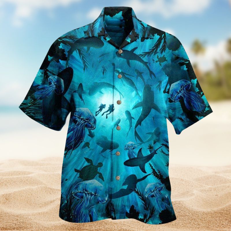 Marine Biology Sea Diving Edition – Hawaiian Shirt