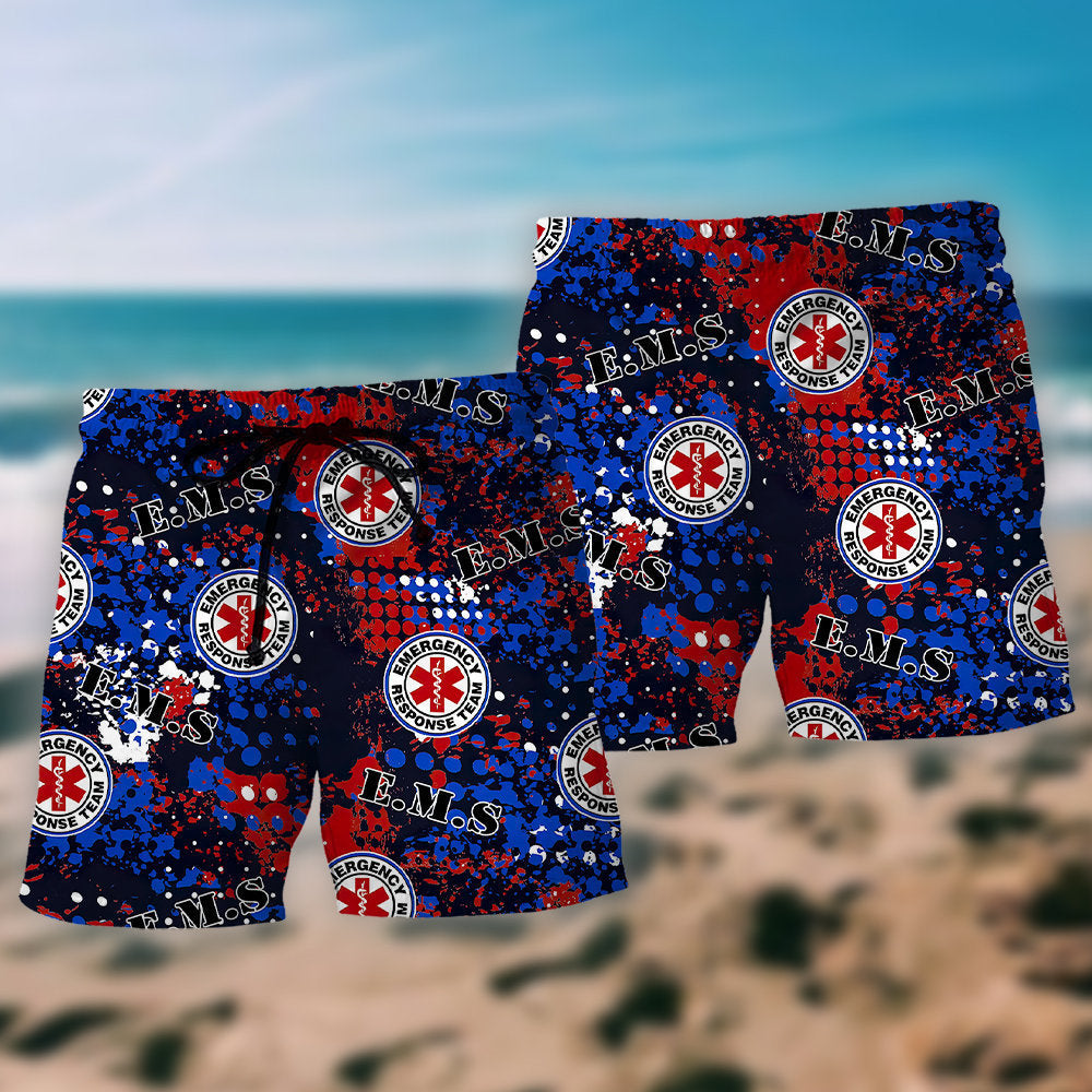 Heroes Military Police Fire Nurses – Beach Short