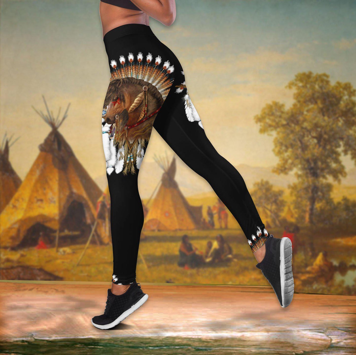Native Horses Dreamer Limited Edition – Hollow Tank Top