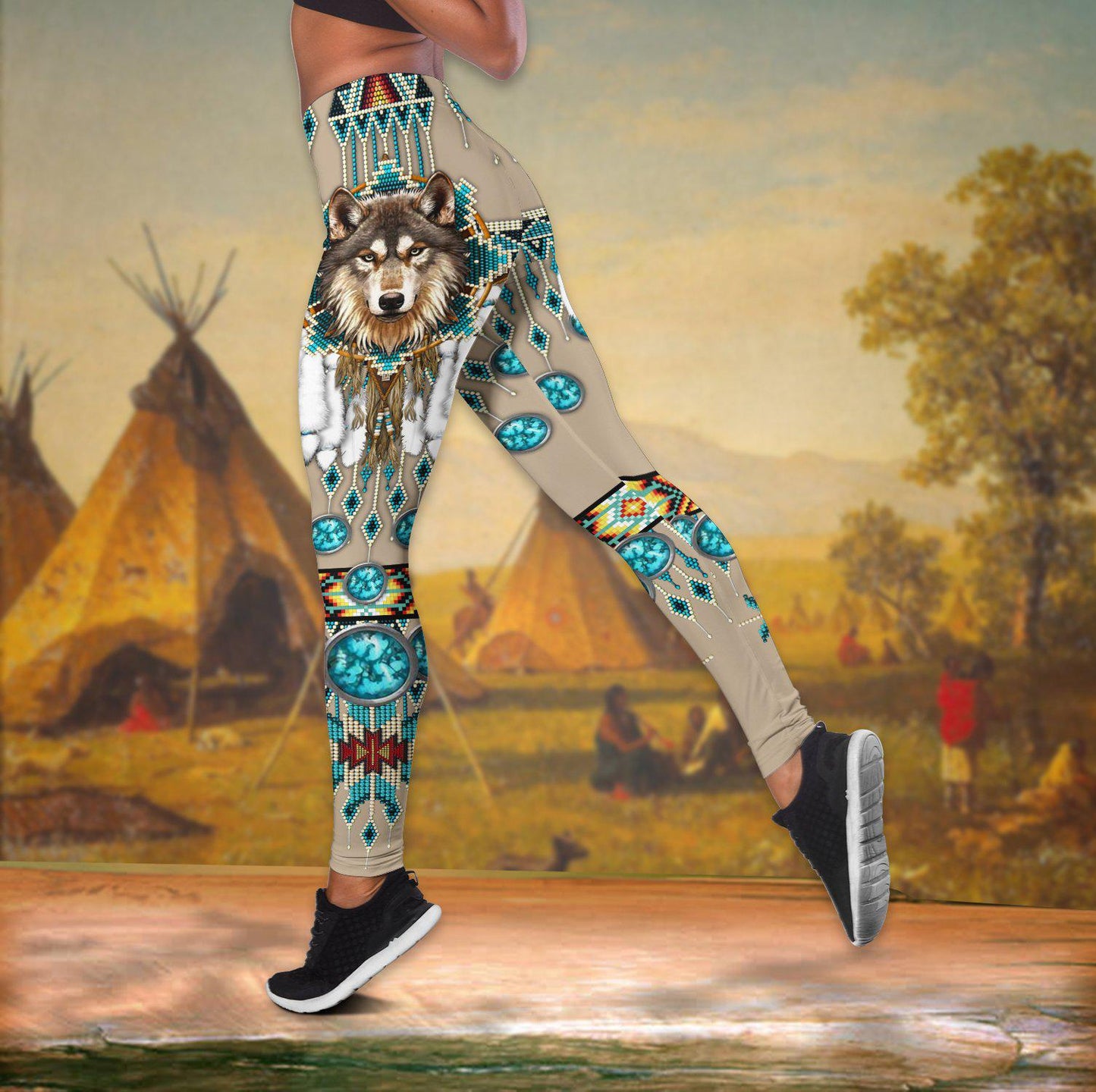 Native Wolf Dreamer Style Limited Edition – Hollow Tank Top