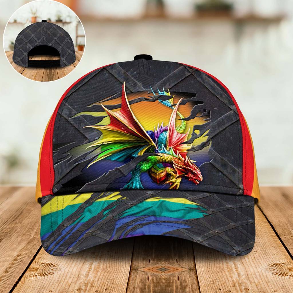 LGBT Dragon Iron Style – Classic Cap